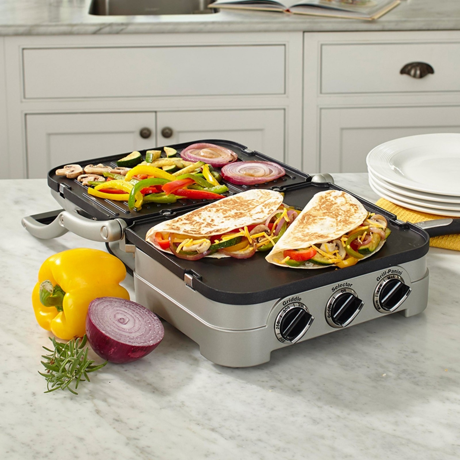 Cuisinart Griddler Grill, Griddle & Panini Press, SHIP FROM USA