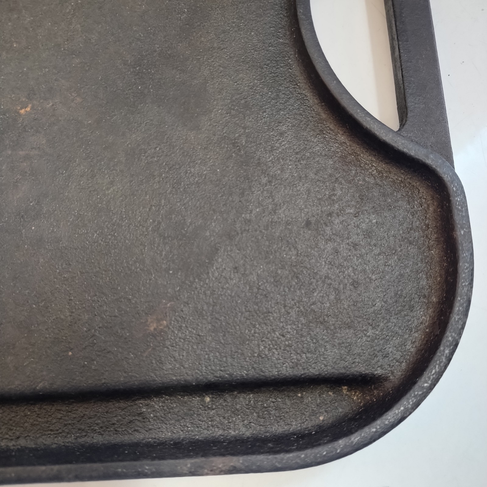 Lodge Cast Iron Lodge Logic Pro Grid Iron Griddle In Box Vtg *READ*