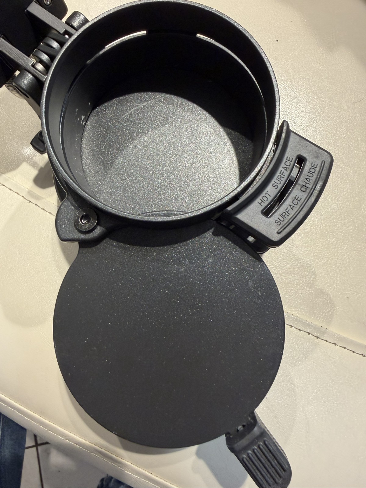 Hamilton Beach Breakfast Sandwich Maker Black Compact Electric Cooker