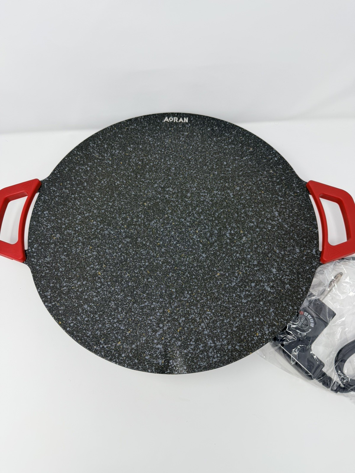 AORAN Indoor Electric Smokeless Korean BBQ pan– Nonstick Electric Griddle