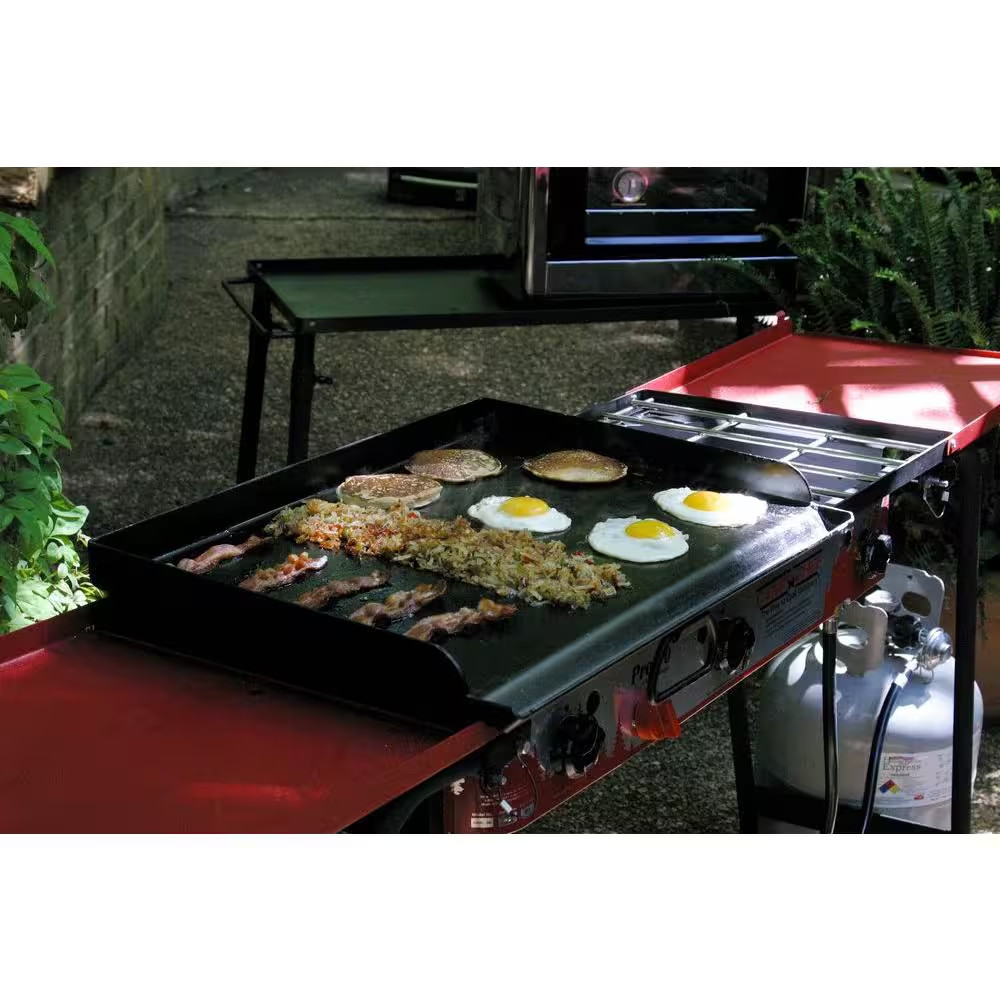 16 In. X 24 In. Seasoned Steel Professional Griddle