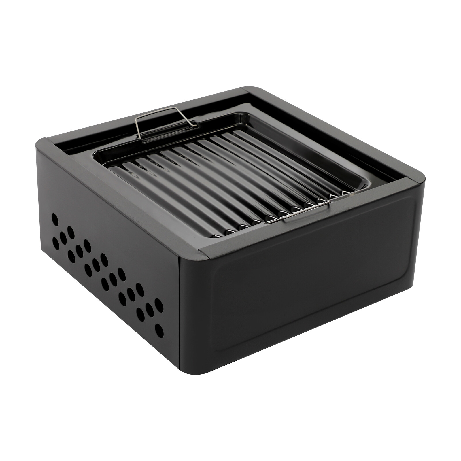 BBQ Charcoal Grill Portable Barbecue Stove Yard Cooker for Outdoor Picnics