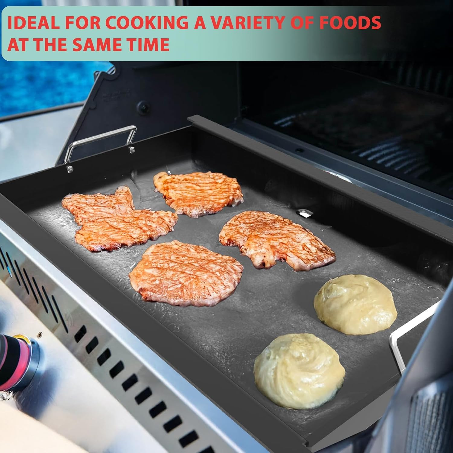 Full Size Griddle Insert for Napoleon Prestige PRO 500, Built-In Prestige 500, P
