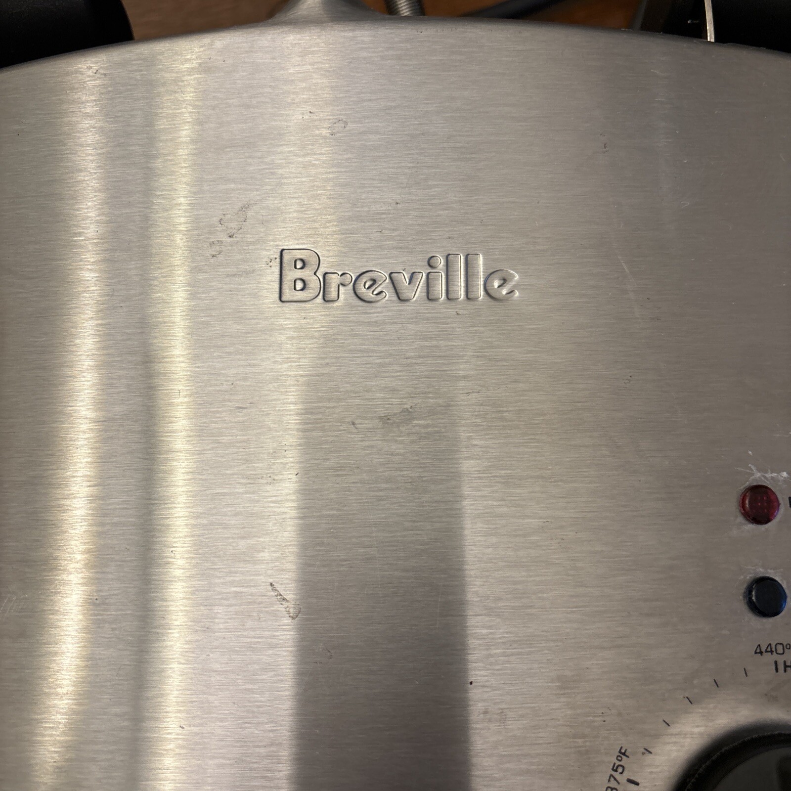BREVILLE TG425XL Heavy Duty Stainless Steel Adjust Panini Sandwich Grill Press