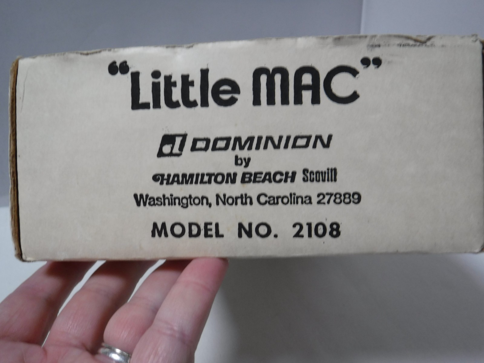 NEW “Little MAC” 60 Second Burger Gridle Machine Hamburger Maker Model #2108
