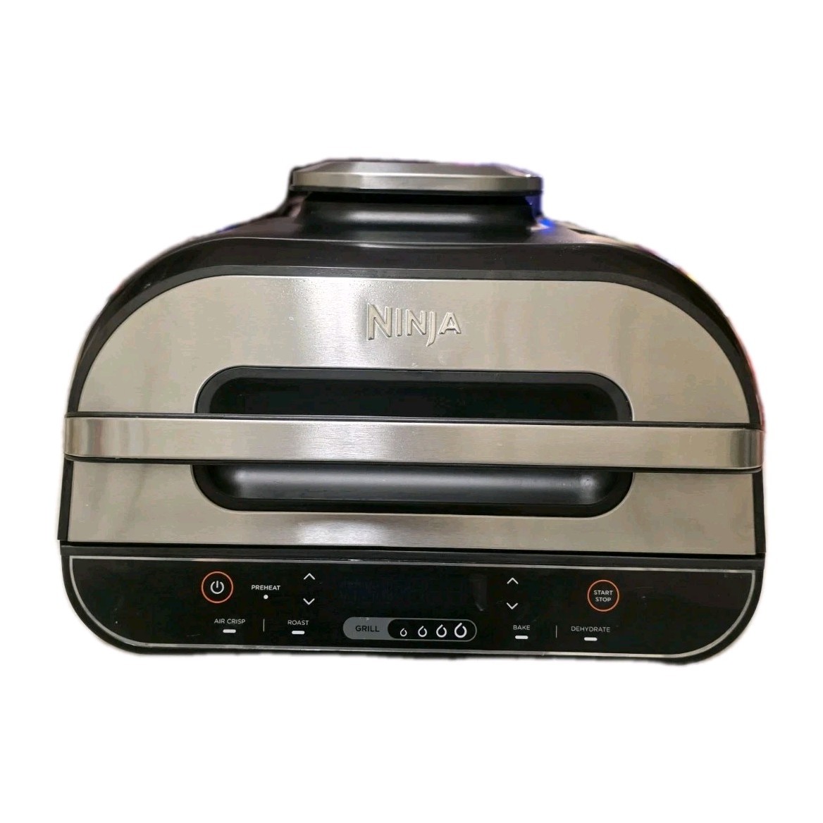 Ninja BG500A Foodi 5 In 1 Indoor Grill and Air Fryer Stainless Steel Cooking Pot