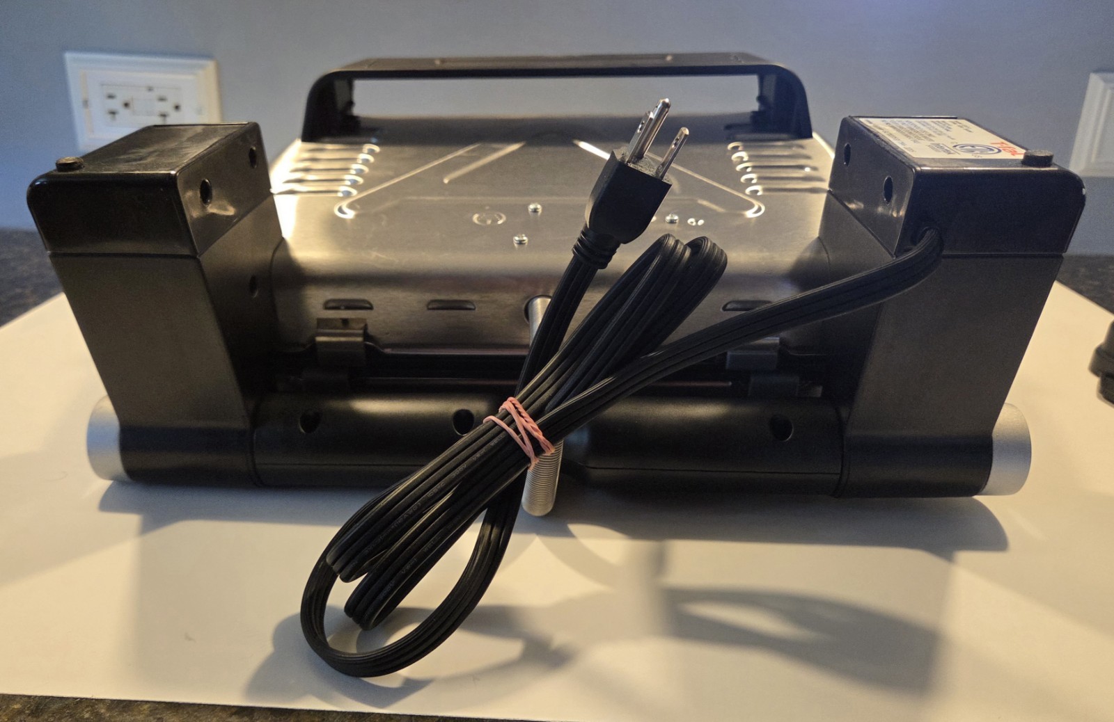 T-Fal OptiGrill 8351s1 Indoor Electric Grill Automatic Sensor Excellent Cond