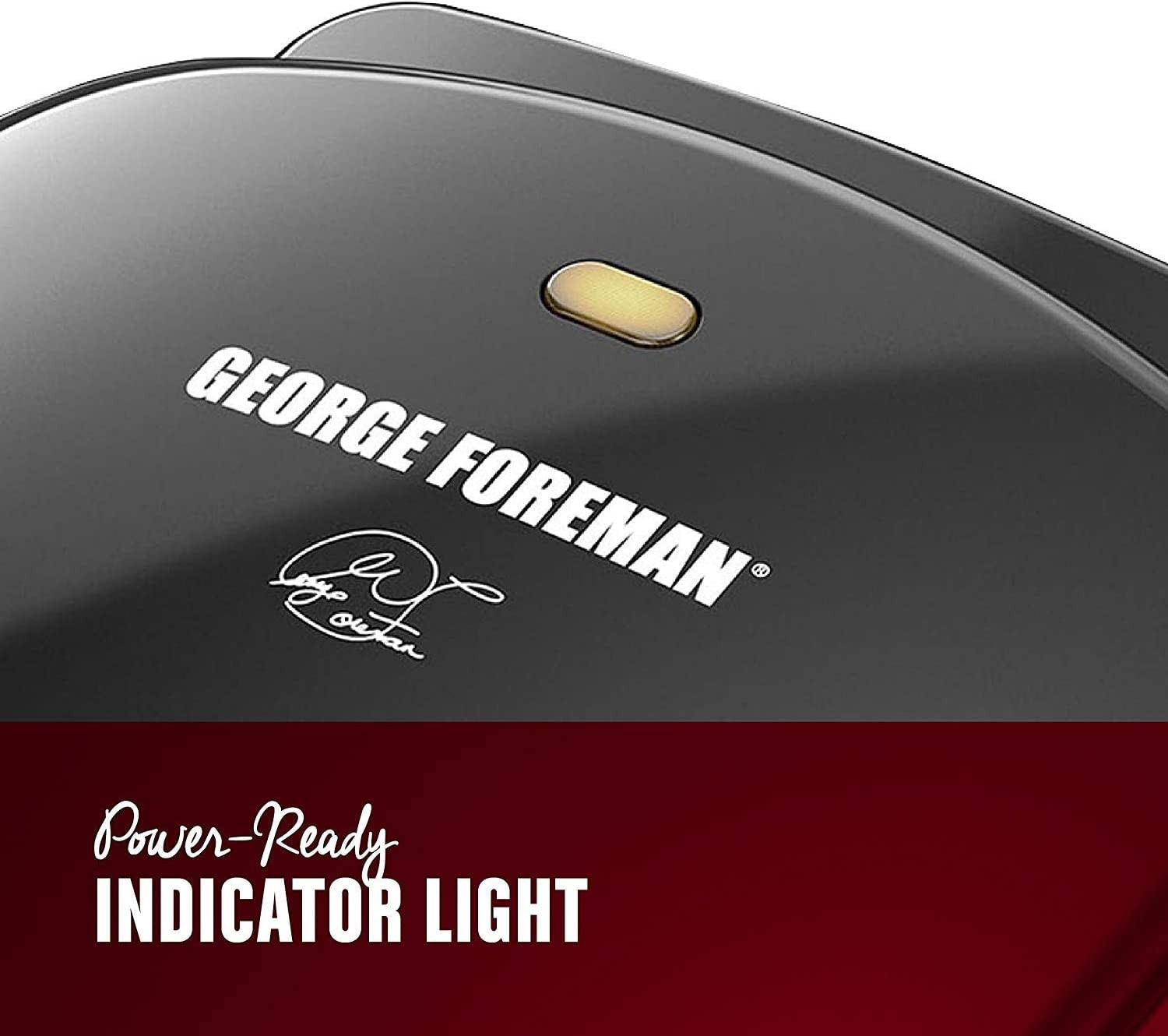 George Foreman 2-Serving Compact Mini Grill Panini Press Grill