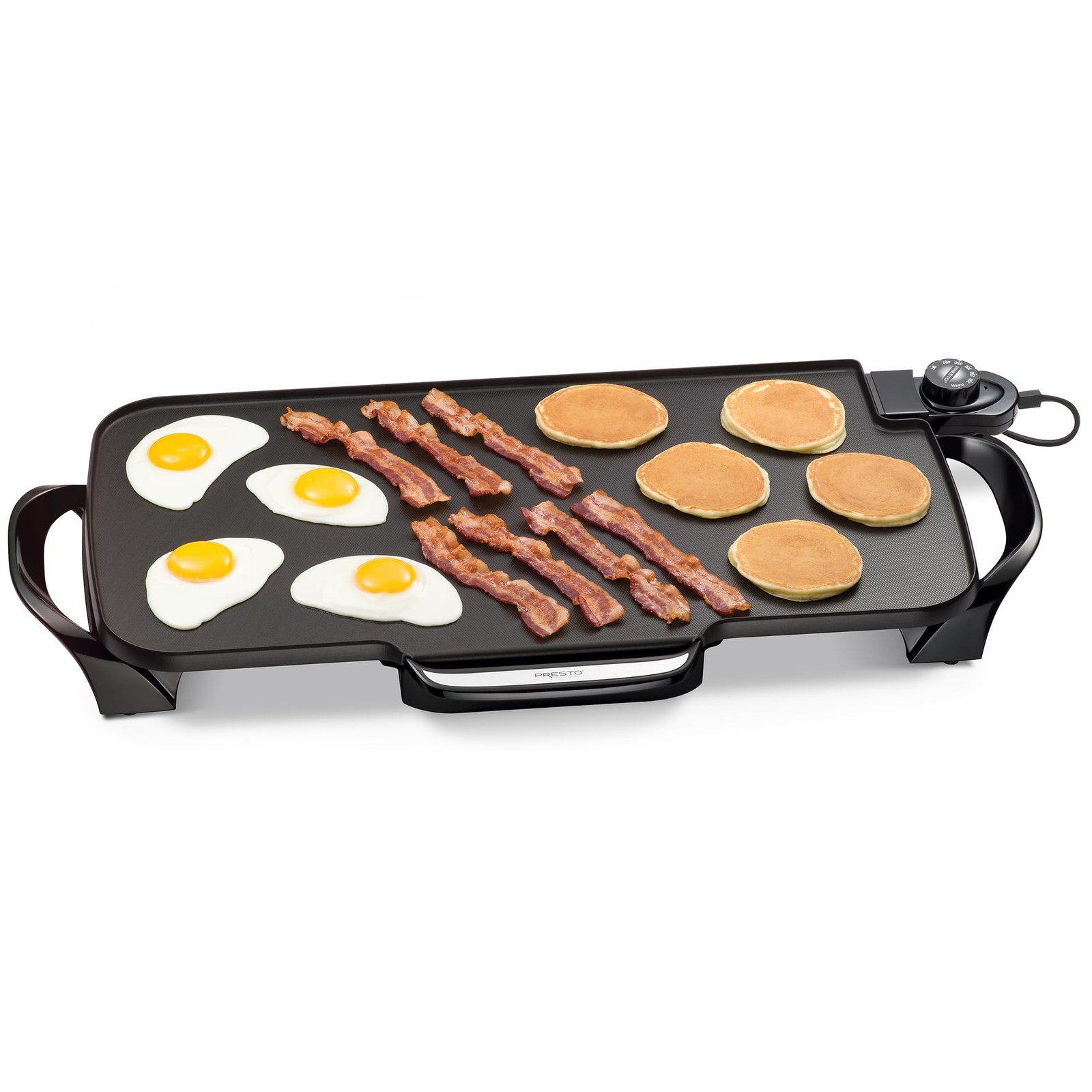 Presto 07061 22-Inch Electric Griddle with Removable Handles – Extra Large,