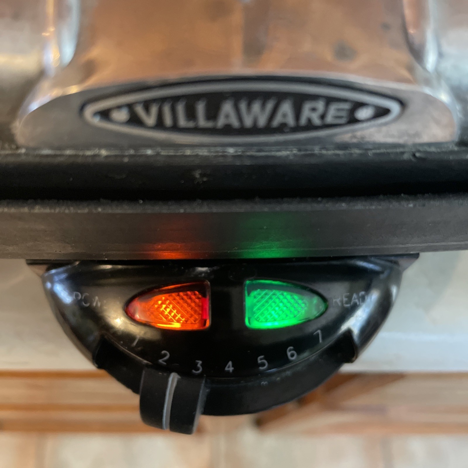 VillaWare Uno Panini Grill Press Sandwich Maker Model 2160