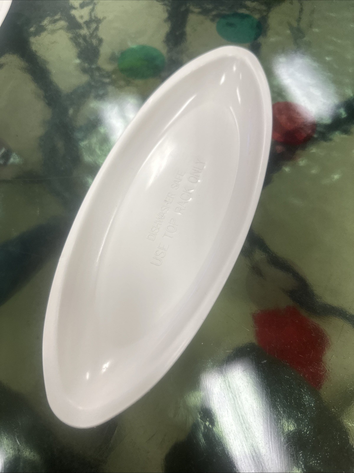 2 George Foreman Grill Drip Tray 9.25″ 9 1/4″ Inches Long White Oval