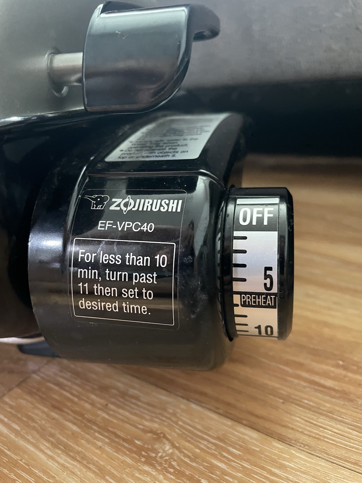 Zojirushi Fish Roaster America EF-VPC40 Fish Roaster Gray Free Shipping