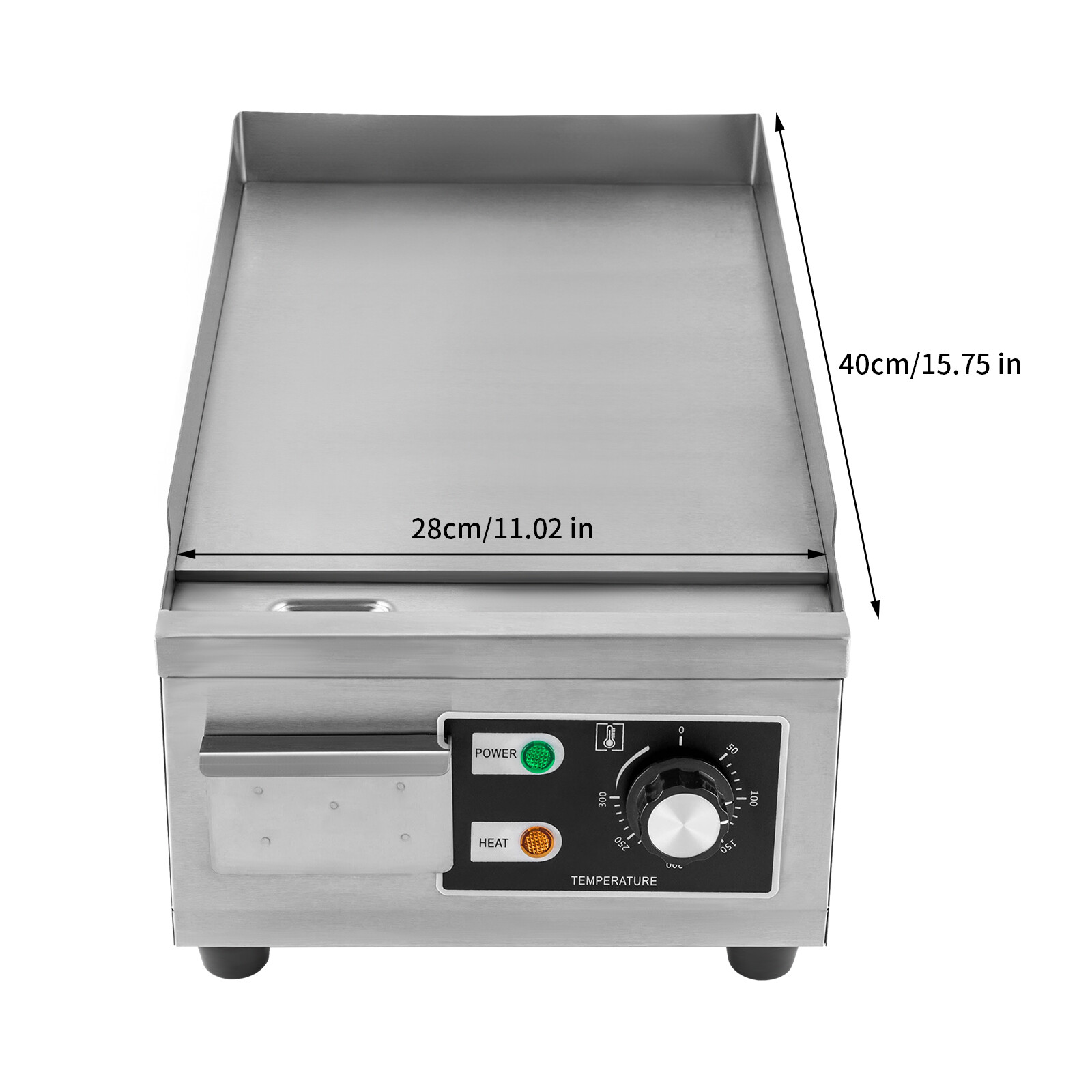 1300W Electric Griddle Hot plate Countertop Grill BBQ Countertop Cooktop 110V