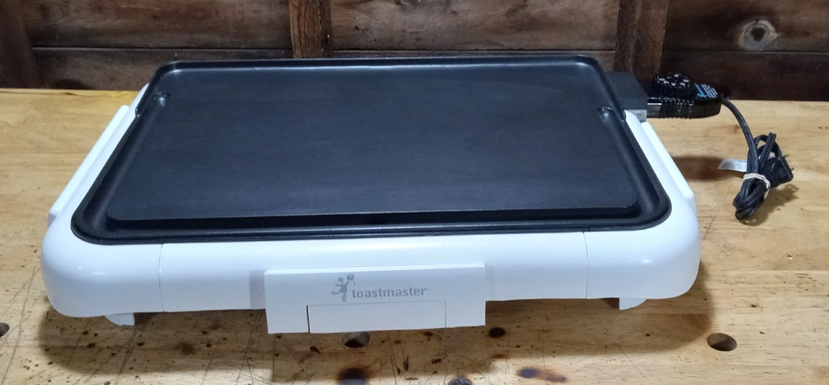 Toastmaster TG15WT K 10″ x 16″ White Burner Grate Electric Griddle
