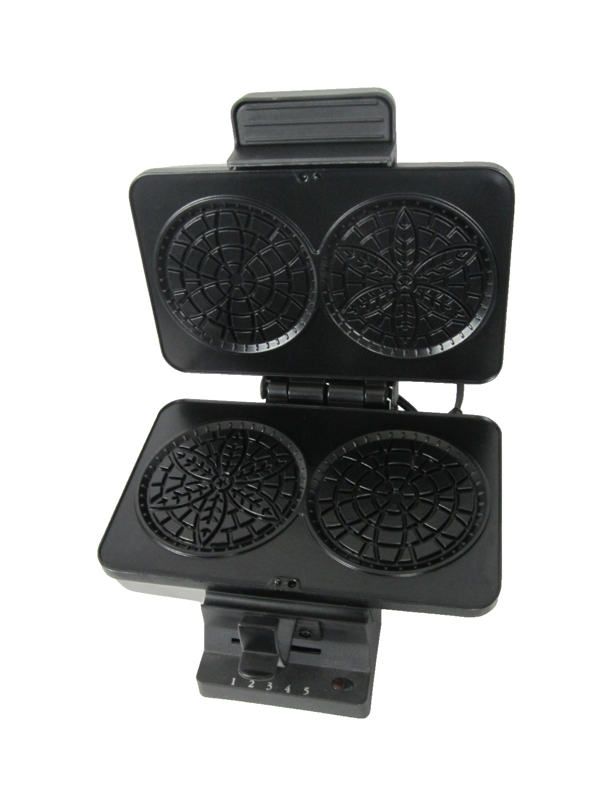Cuisinart 2 Perfect Pizzelle Press Maker Cannoli Cookies Desert Baker WM-PZ2 NEW