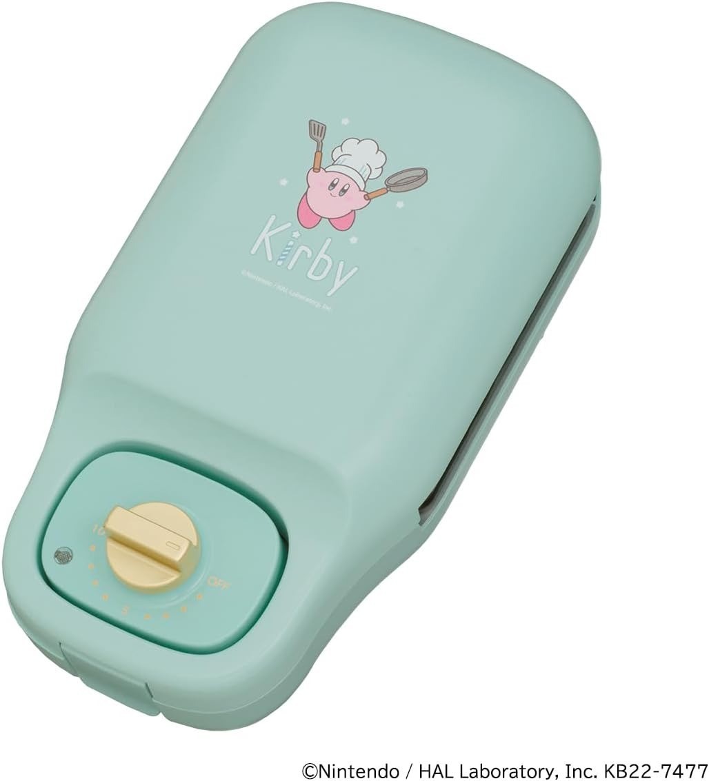 Kirby Hot Sandwich Maker CCP KM-CM75-KB w/ Cake Plate Timer 600W Japan