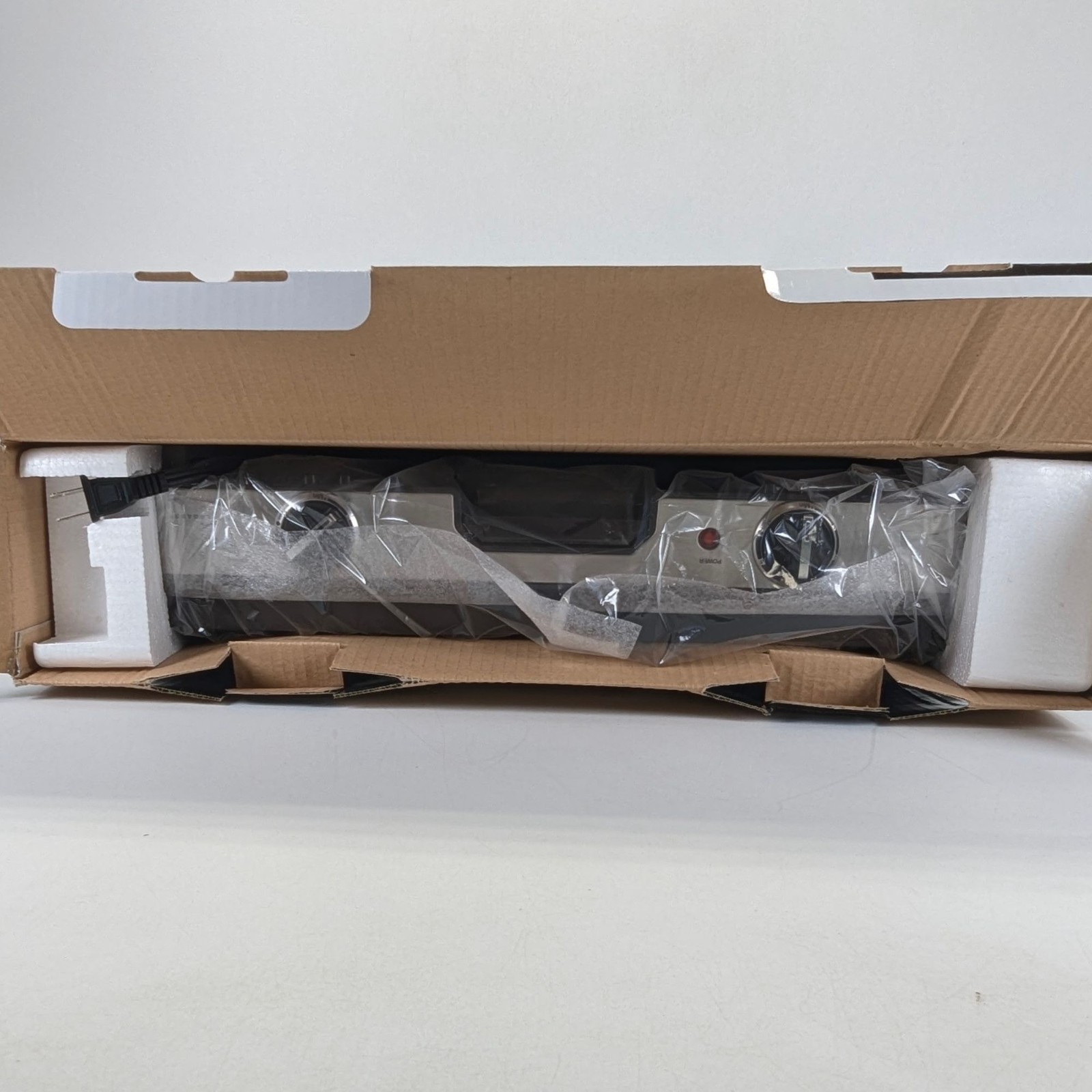 Emeril Lagasse 3 In 1 Grill and Griddle Stainless Steel Reversible New In Box