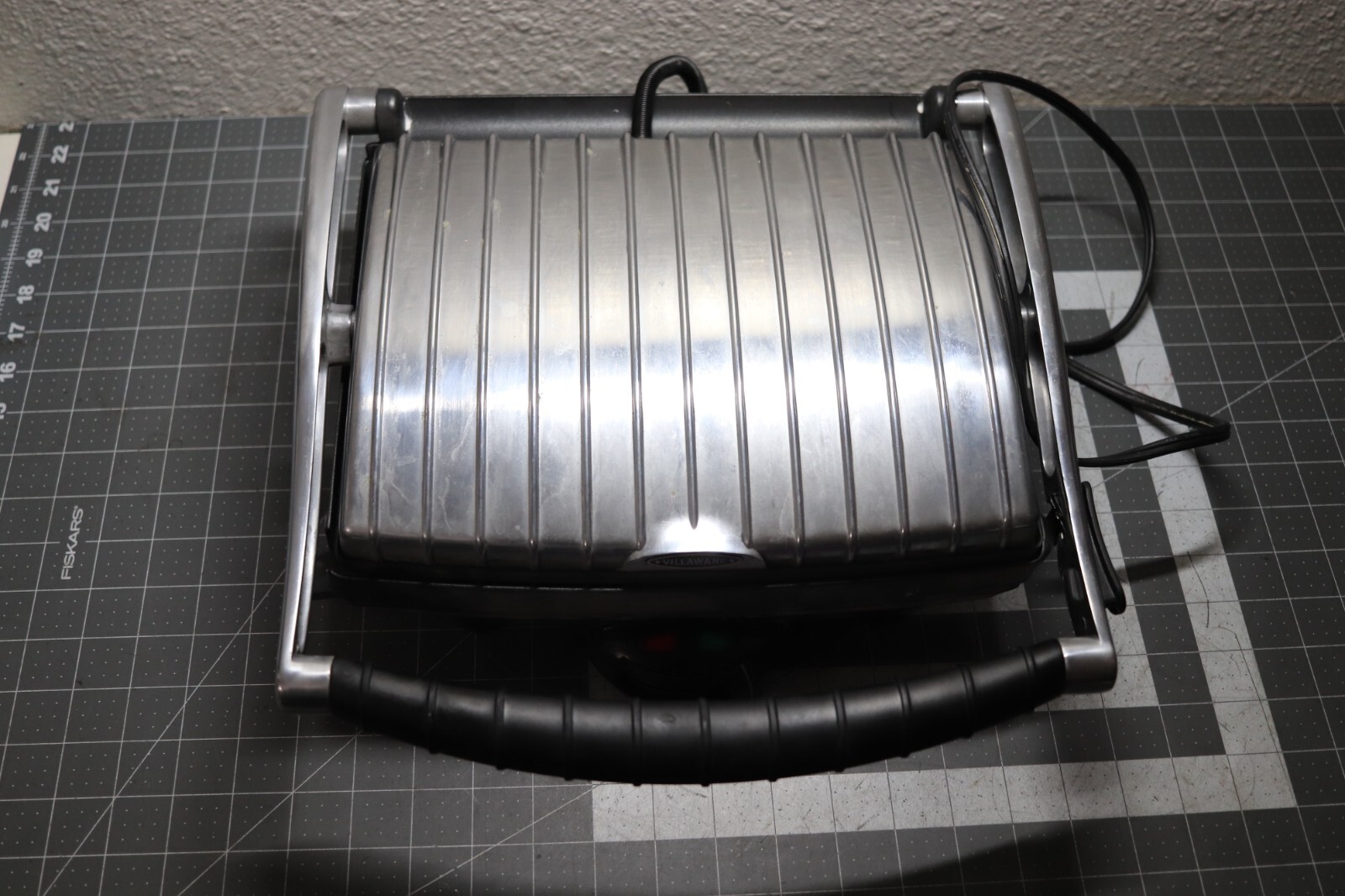 **Works!! Villaware Model 2160 Uno Panini Grill Press Sandwich Maker