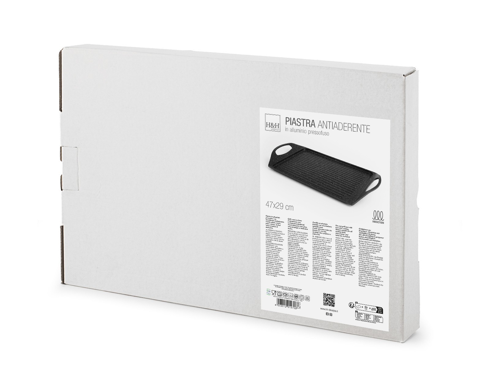 H&h Plate Straightener Die Casting Non-Stick CM 47×29