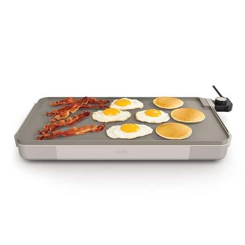12×22 Nonstick Griddle bella Oatmilk 1500W Ceramic