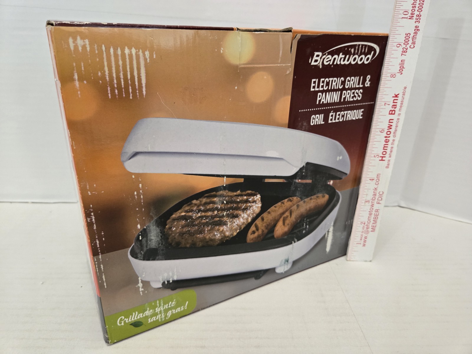 New Brentwood Electric Grill & Panini Press #TS-605 FREE SHIPPING