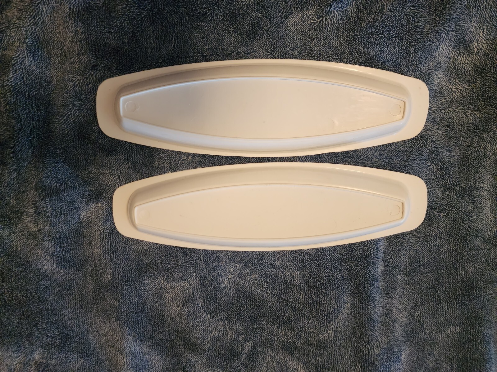 Set Of 2 George Foreman Grill Replacement Drip Tray White Grease Catcher 12.5″