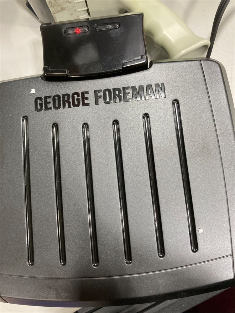 George Foreman® Fully Submersible™ Grill, NEW Dishwasher Safe,