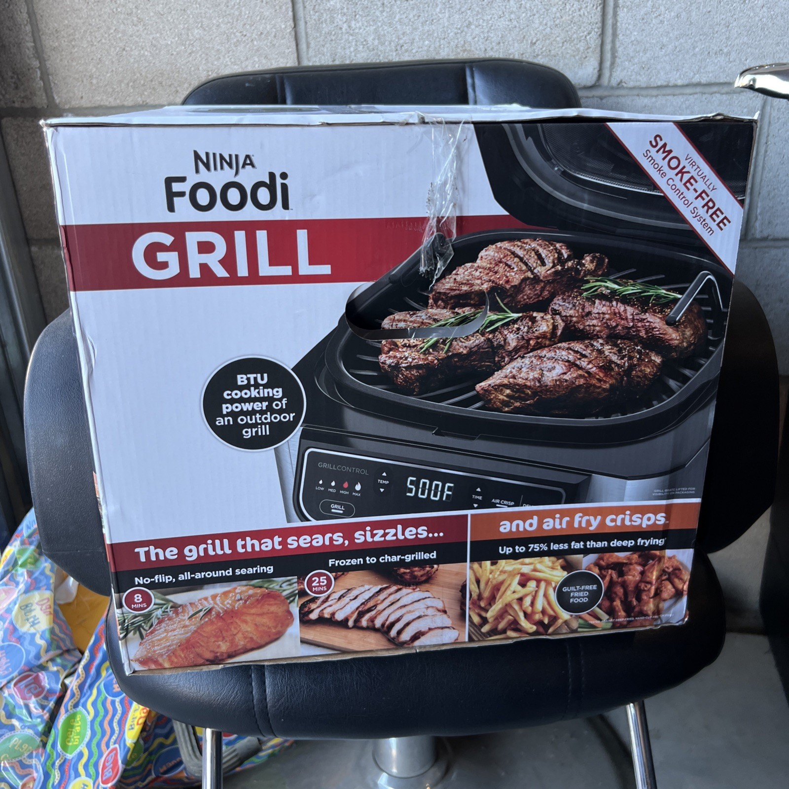 Ninja Foodi 5-in-1 Indoor Grill & Air Fryer AG301/AG302 – Factory Sealed