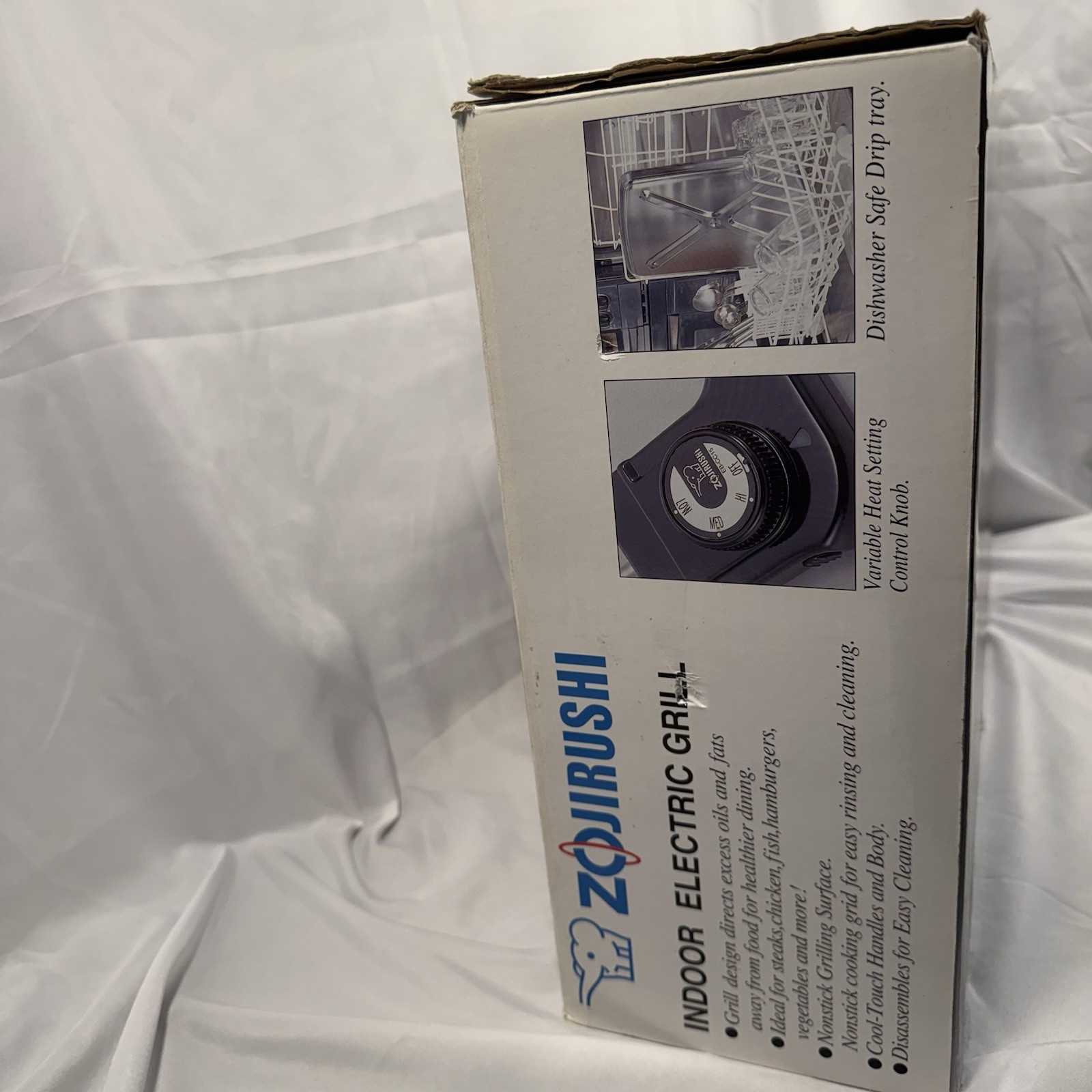 Zojirushi EB-CC15 Indoor Electric Grill Indoor BBQ 120V 1300W Nonstick Unused