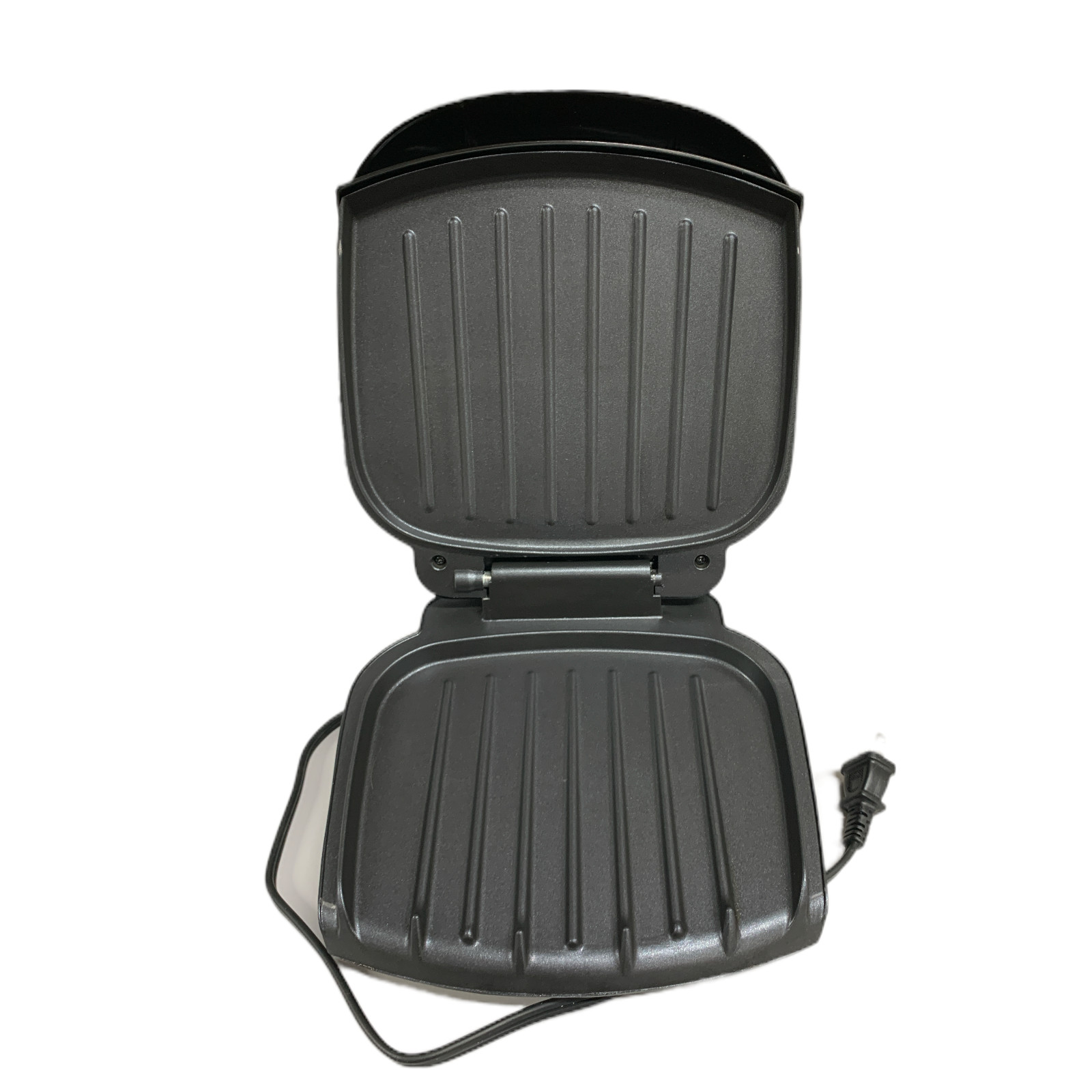 George Foreman GR0040B 2-Serving Classic Plate Grill Black