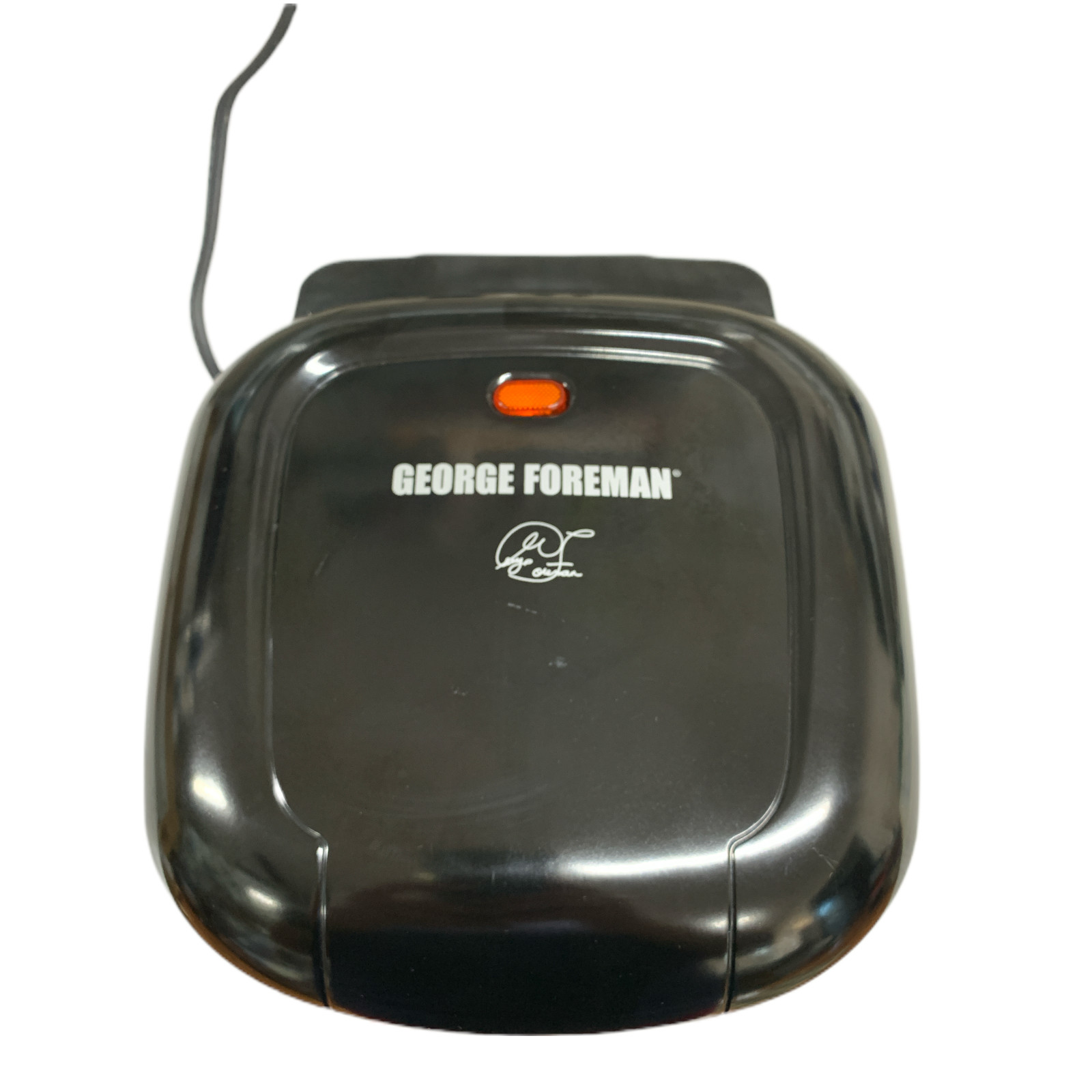 George Foreman GR0040B 2-Serving Classic Plate Grill Black
