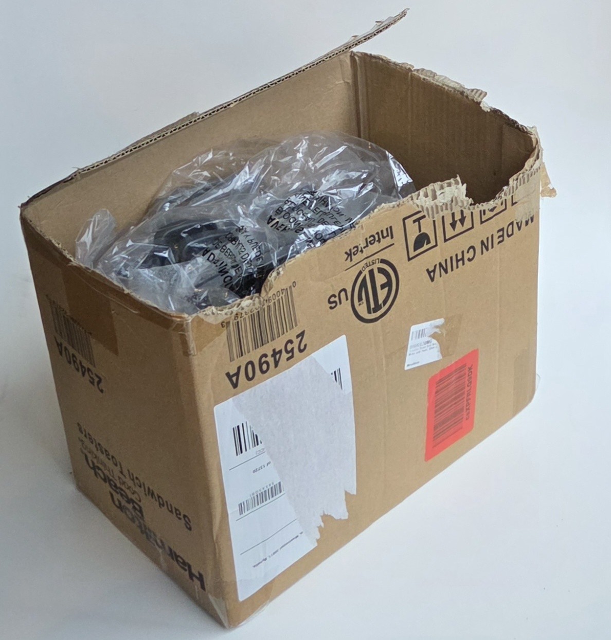 Hamilton Beach Dual Sandwich Toaster Good Thinking 25490A New/ Open Box