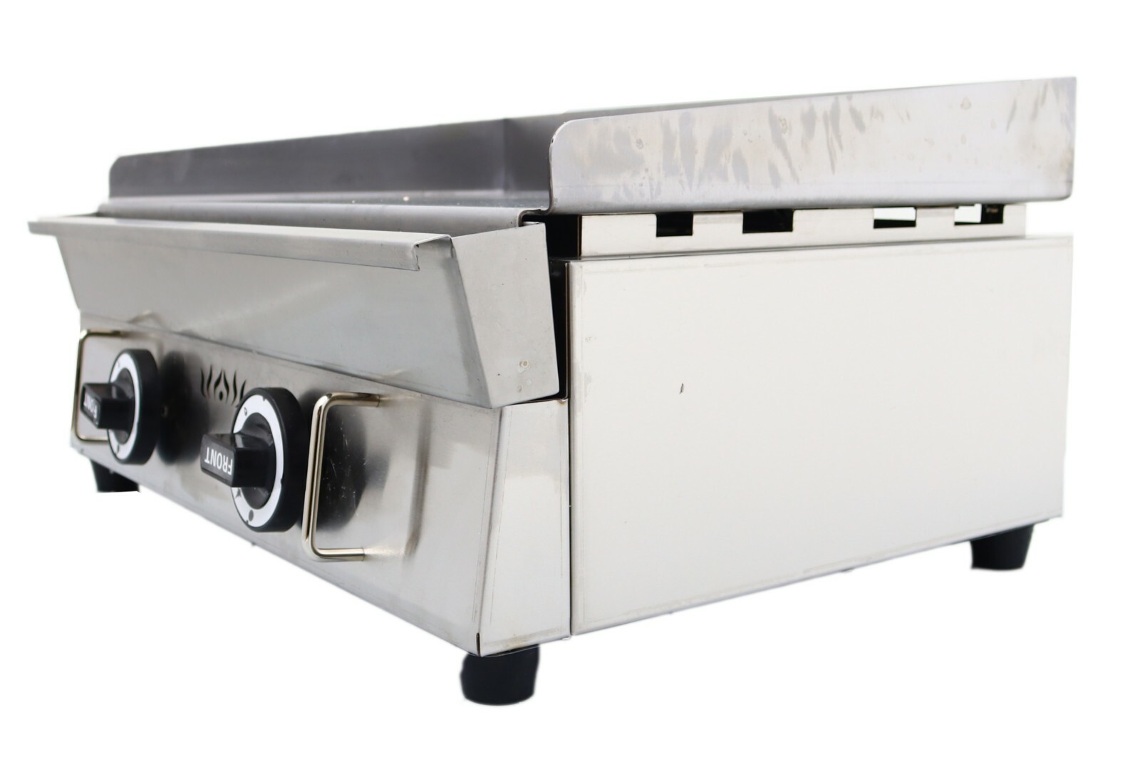21” Commercial LPG Gas Griddle Countertop Non-Stick Flat Grill Stainless Steel