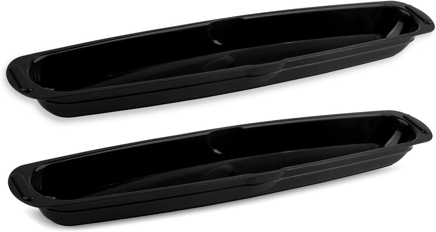 2 Pack George Foreman Grill Oil Grease Catcher Drip Tray Pan Replacement Part –