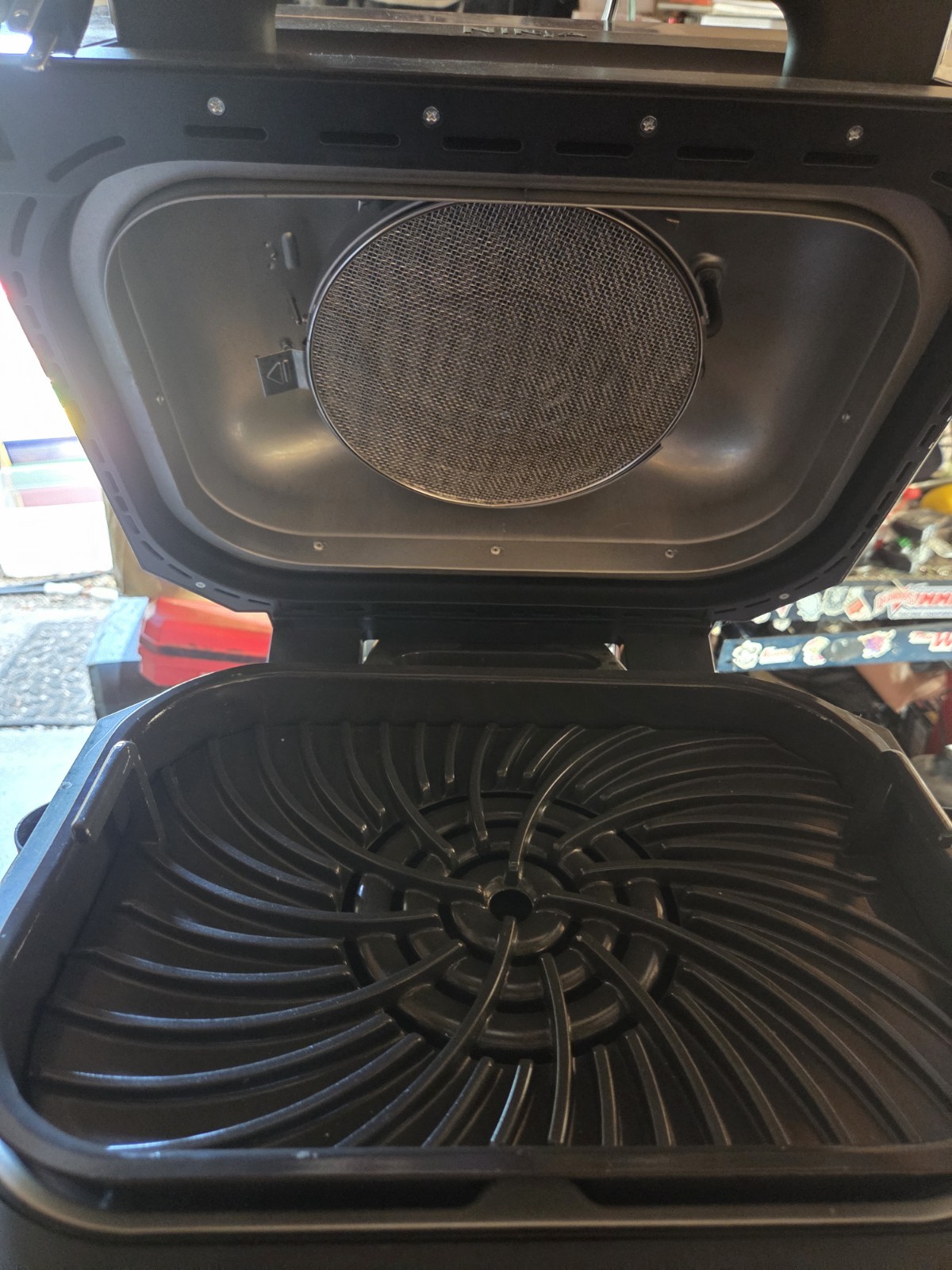 Ninja DG551 Foodi Smart XL 1760W 6-in-1 Indoor Grill Machine – Black/Silver
