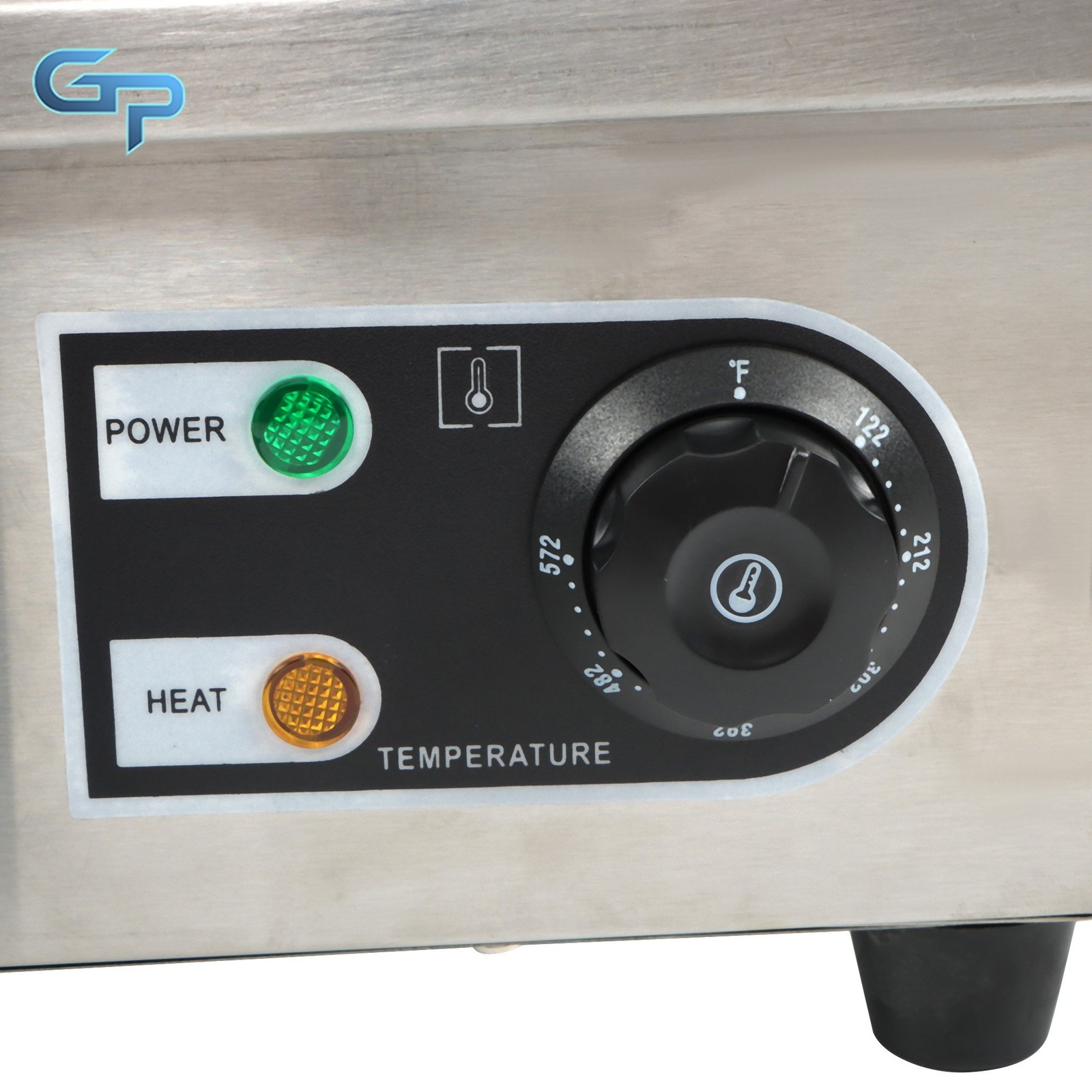 14″ Commercial Electric Griddle, 1500W Electric Flat Top Grill Restaurant Home
