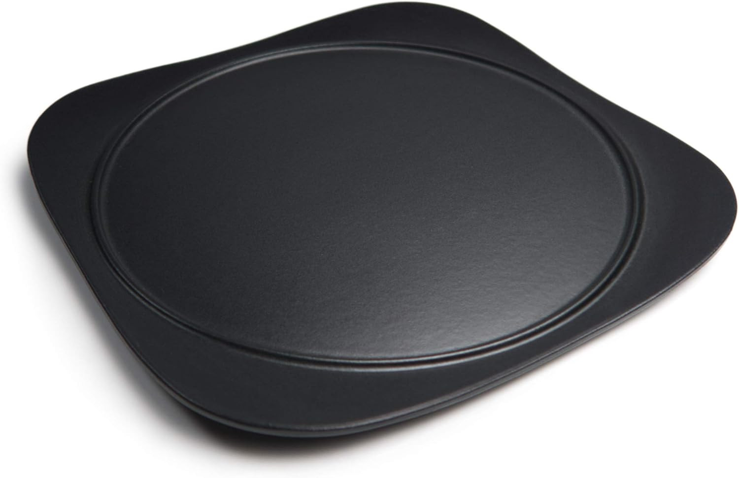 Panache Premium Enameled Cast Iron Griddle Pan (Matte Black). the Easy Going Per