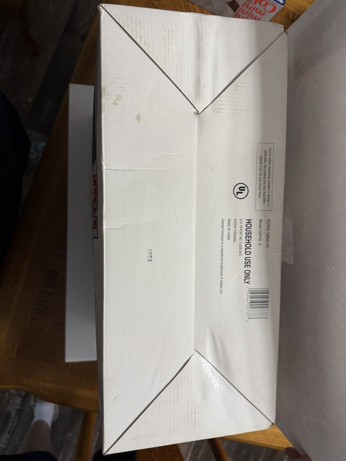 George Foreman GRP99 Next Grilleration Grill New Open Box Never Used GRP99