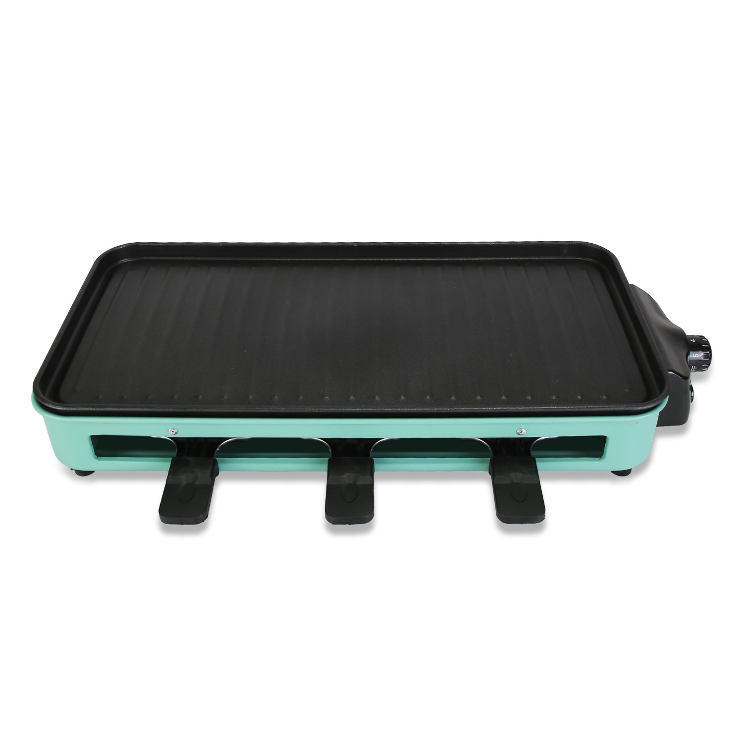 2 in 1 Electric Indoor Grill Electric BBQ Grill Portable Barbecue Cooking Plate