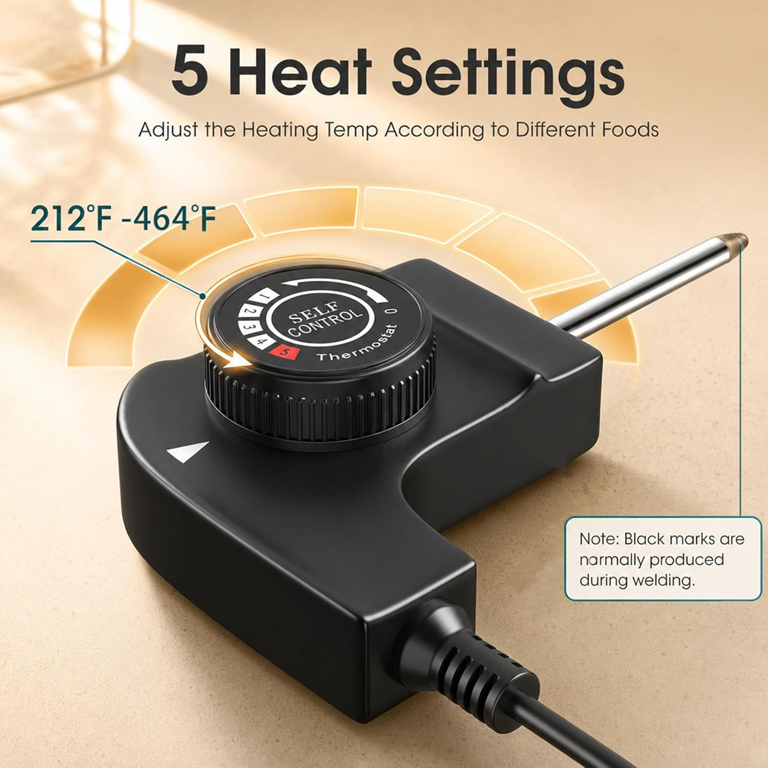 35″ Extra Large Electric Griddle 2000W | Outdoor Flat Top Grill | Nonstick Cooki