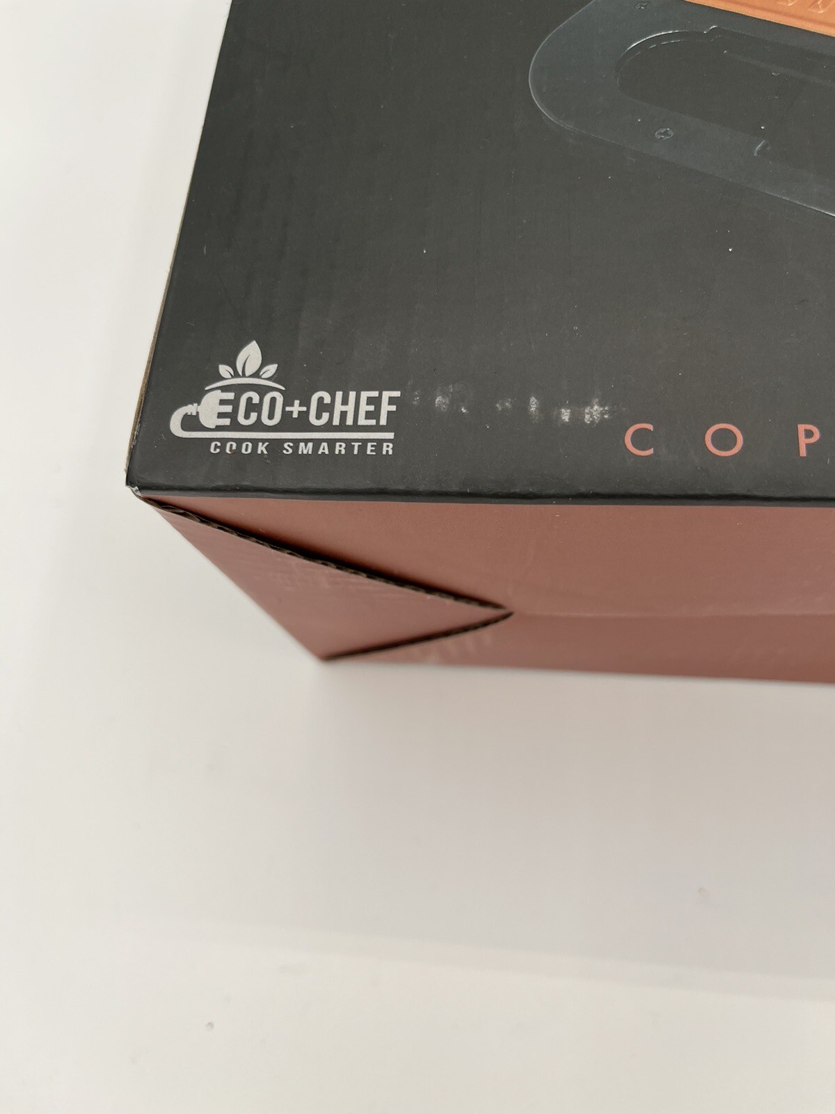 ECO+CHEF Copper Series Contact Grill Model EC-CECG 760 Watts