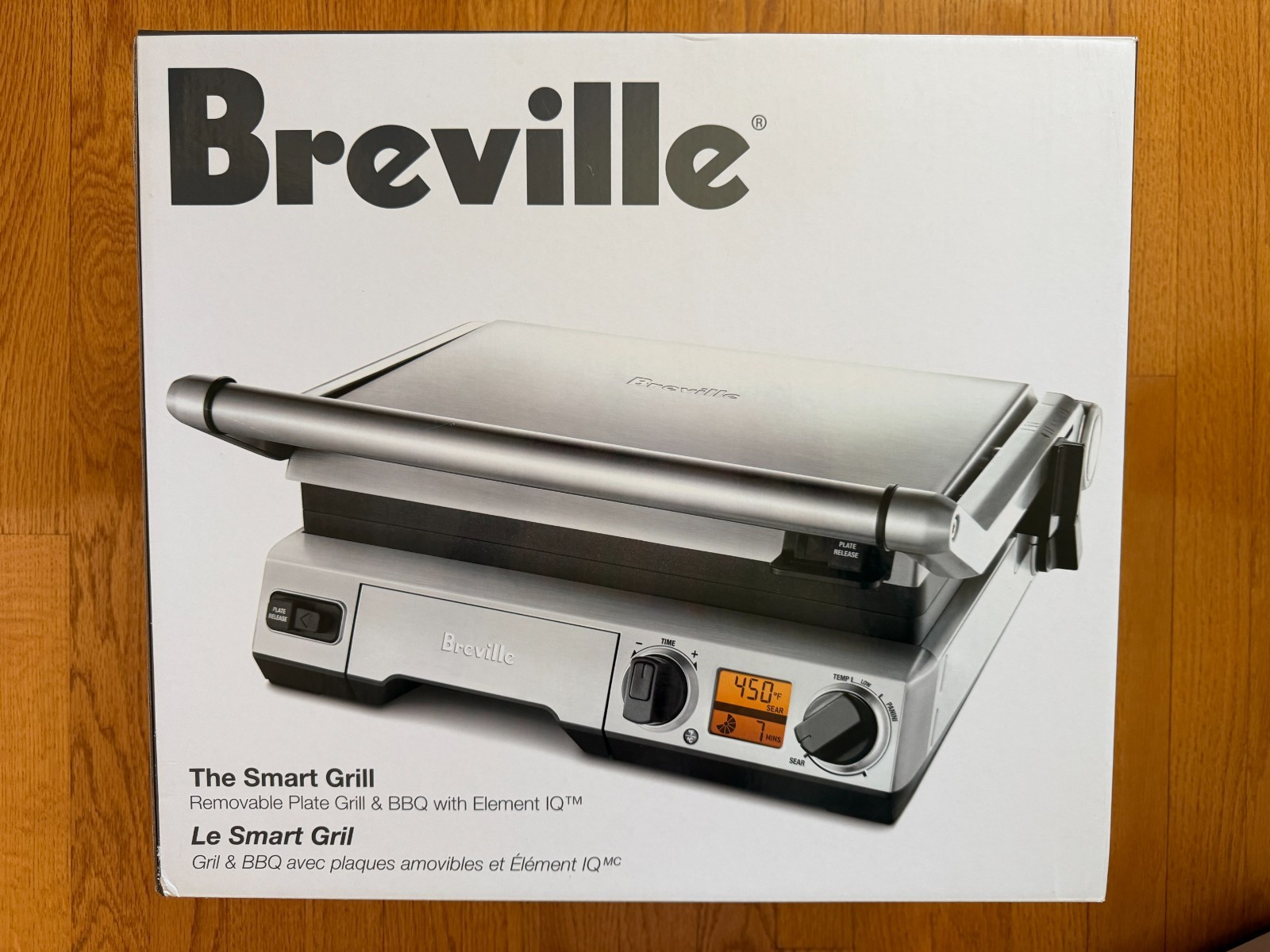 Breville Smart Grill BGR820XL Electric Grill/Griddle Open Box