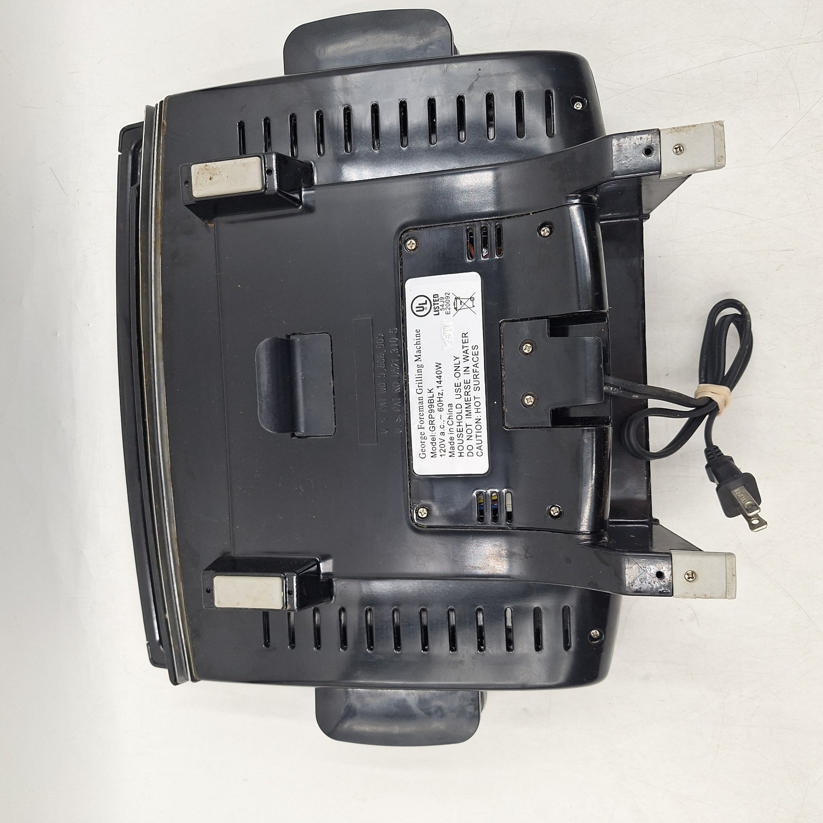 George Foreman Lean Mean Fat Grilling Machine Large GRP99BLK Tested