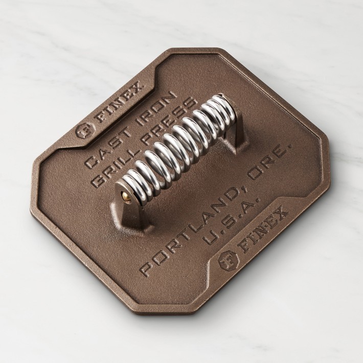 FINEX Grill Press, 8″ Cast Iron-Williams Sonoma|33945