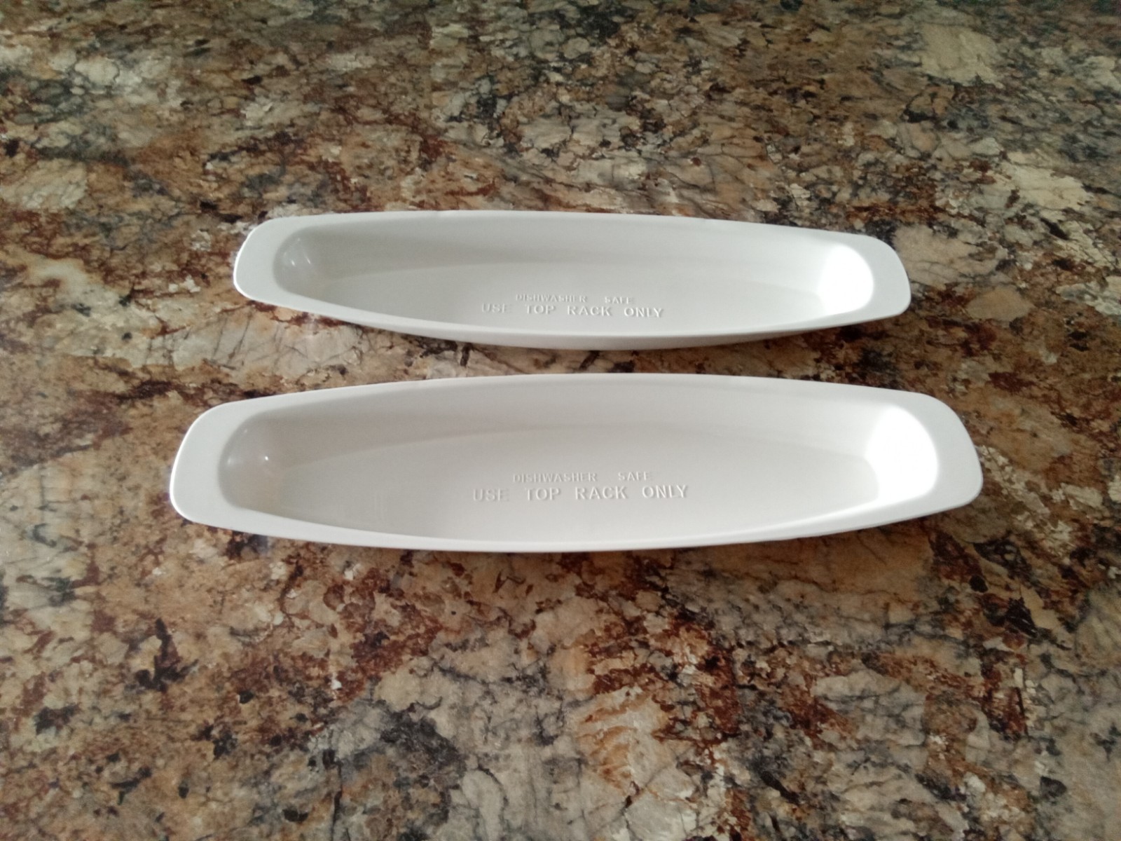 George Foreman Grill Replacement White Drip Trays 12 1/2″ Grease Catcher Set 2