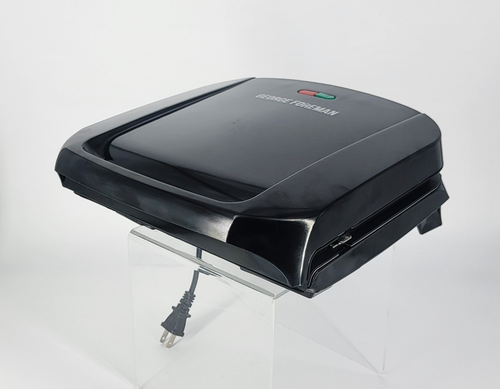 Georege Foremen Black 4-Serving Electric Non-StickTabletop Grill New