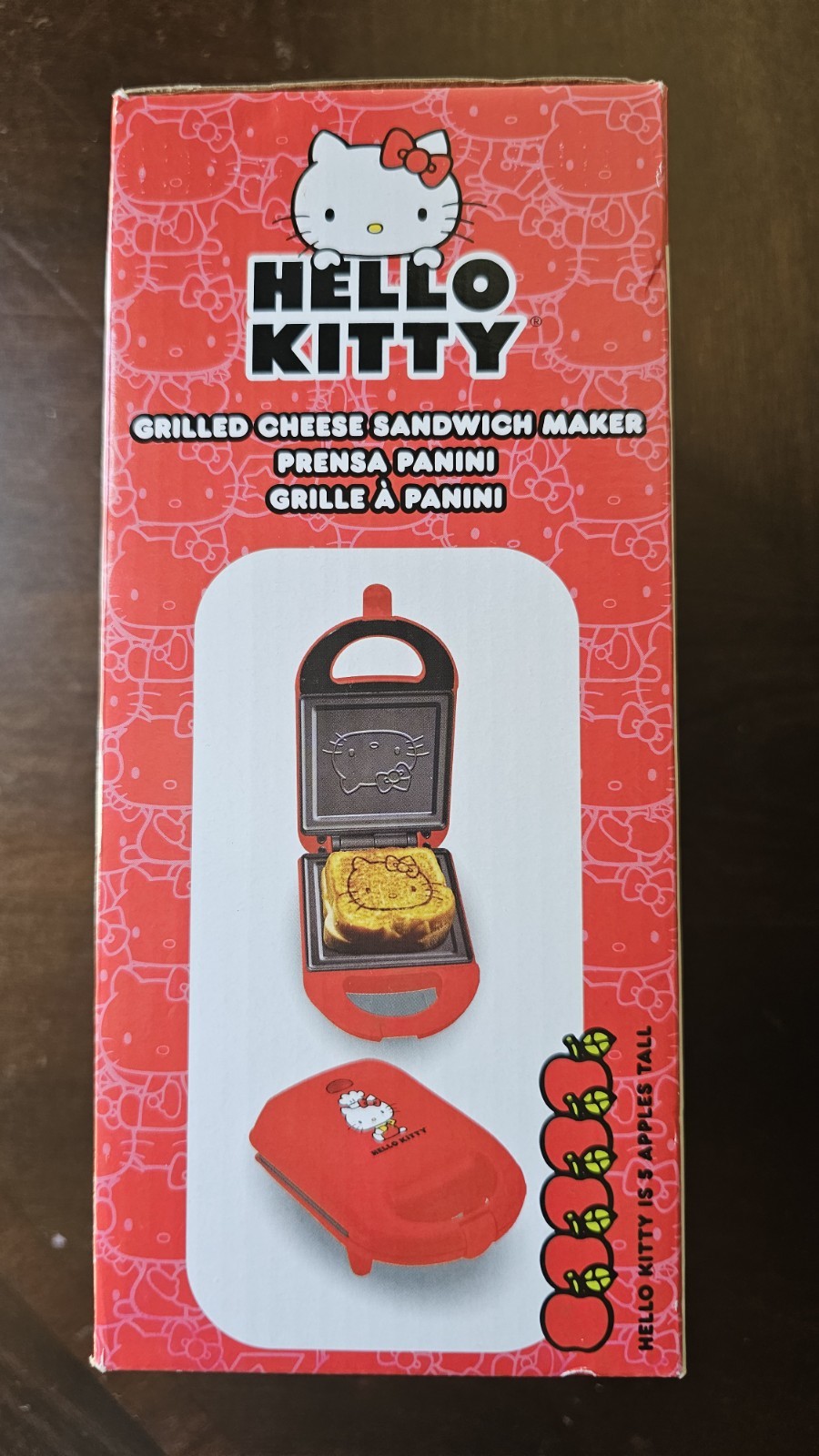 New Hello Kitty Grilled Cheese Maker Sandwich Press Sanrio Cute Dorm Decor