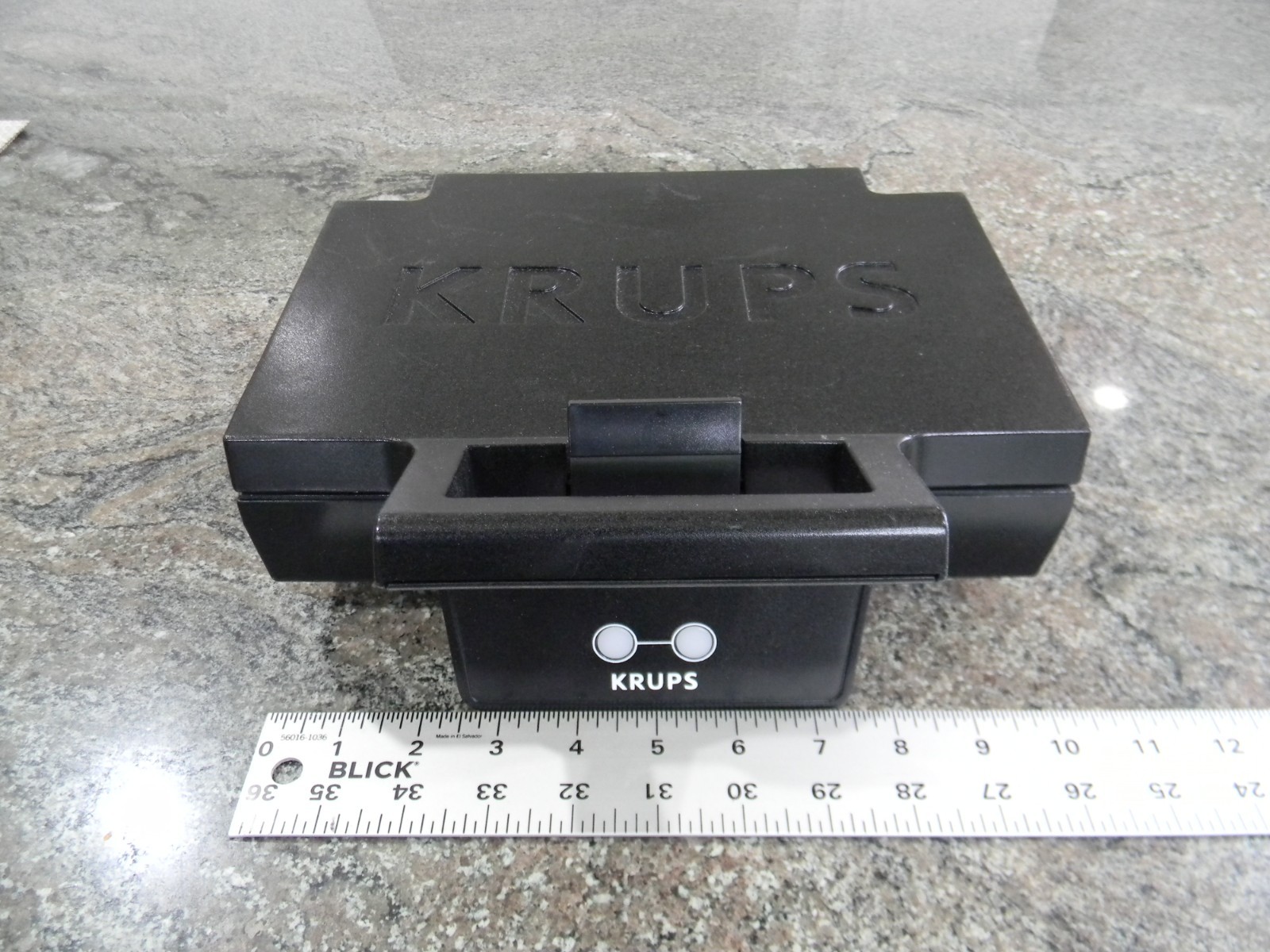 Krups Black FDK1 Sandwich PressMaker Used Very Good Condition – Tested Working
