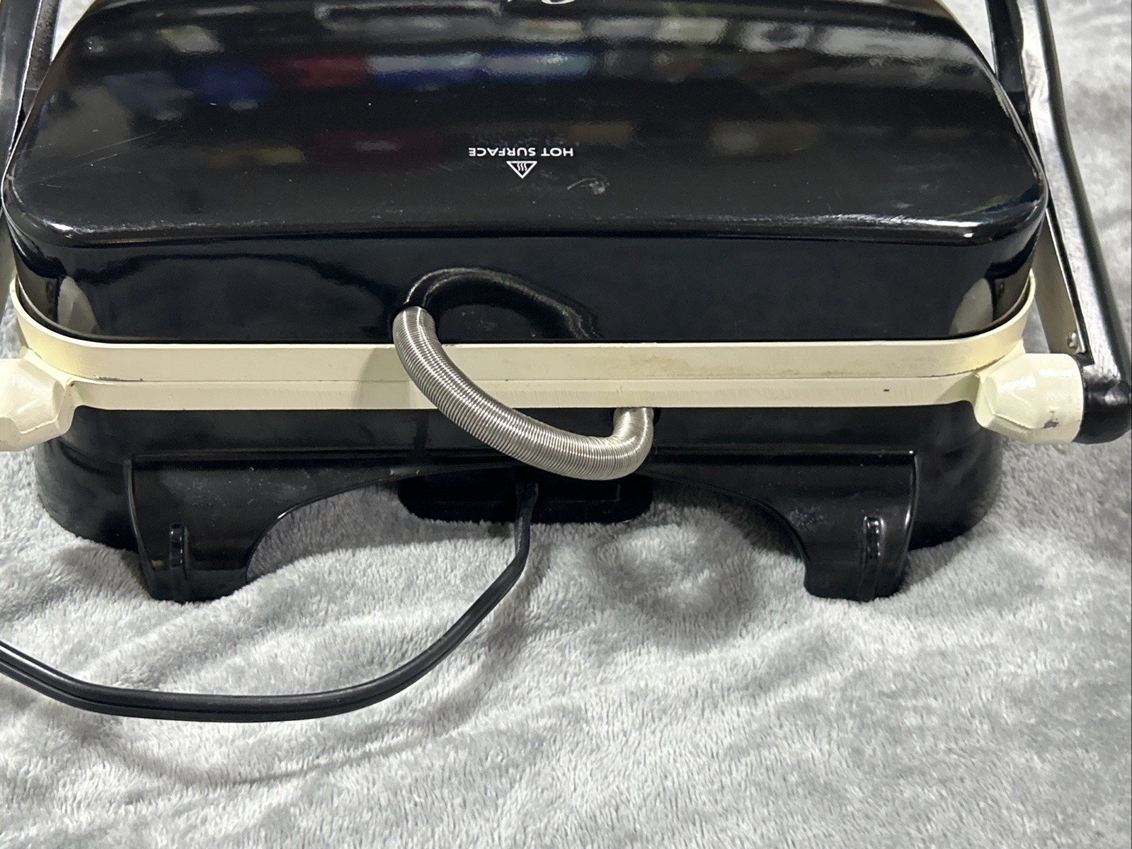 Oster Panini Maker Indoor Grill CKSTPM20W Easy To Clean Duraceramic Tested