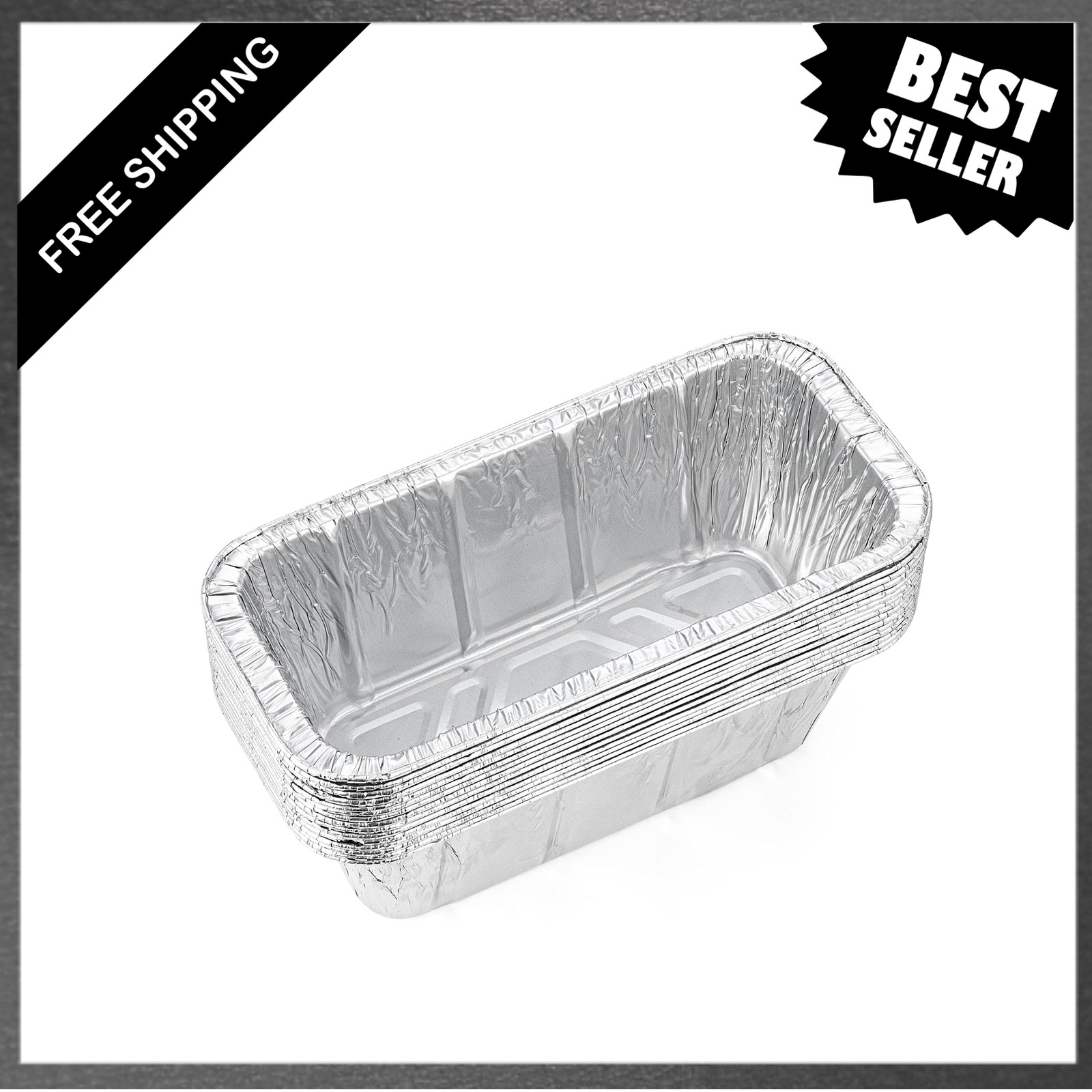 Aluminum Drip Pan Liners for Blackstone Griddle, 8×3.7 Inches, Disposable Grease